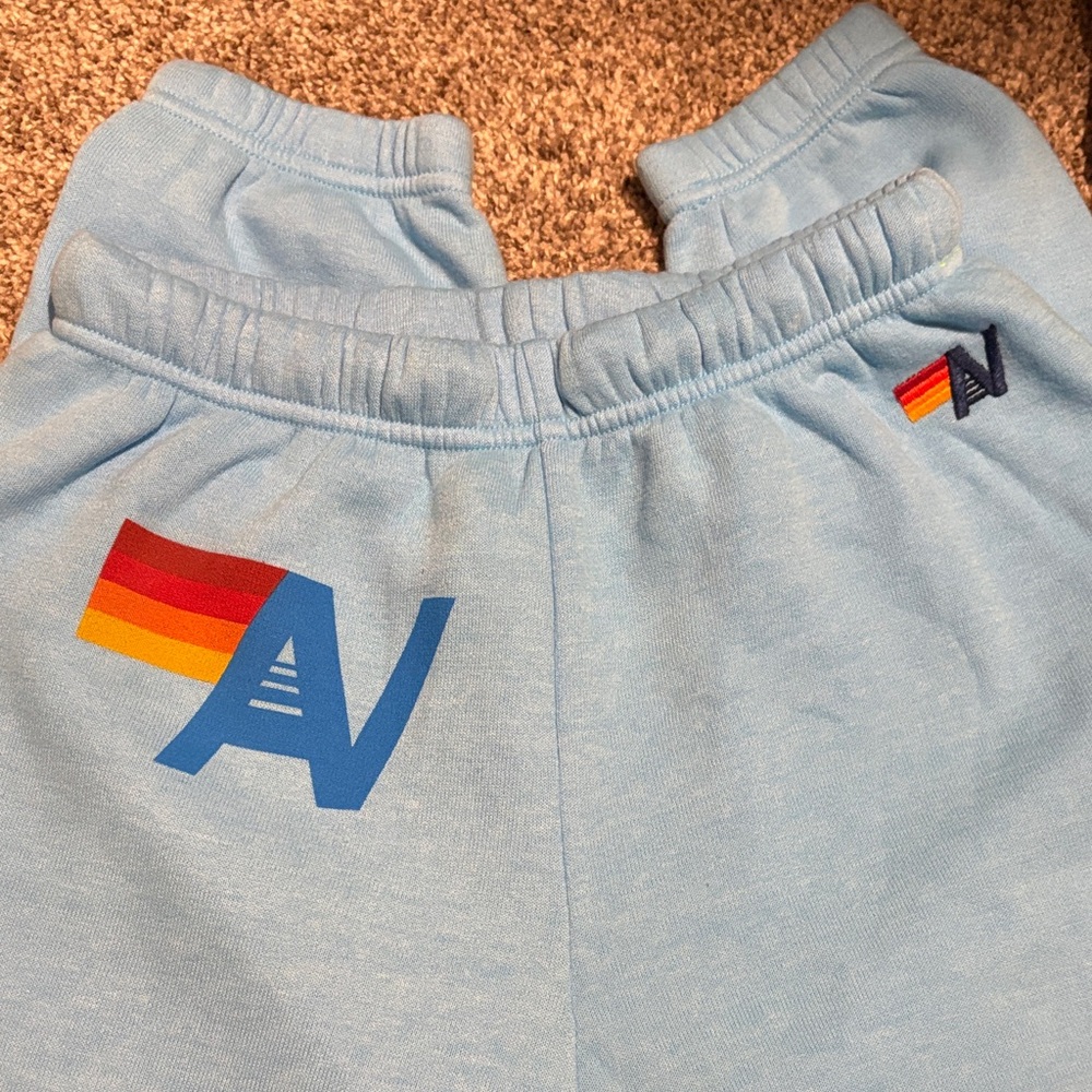 Aviator Nation Light Blue Joggers